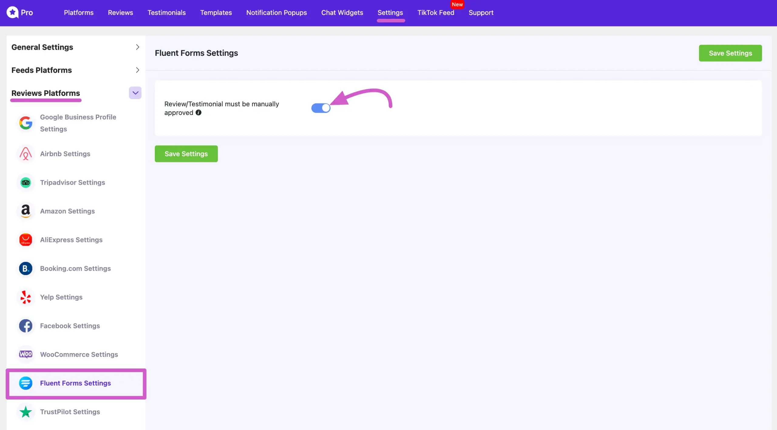 fluent form settings 09
