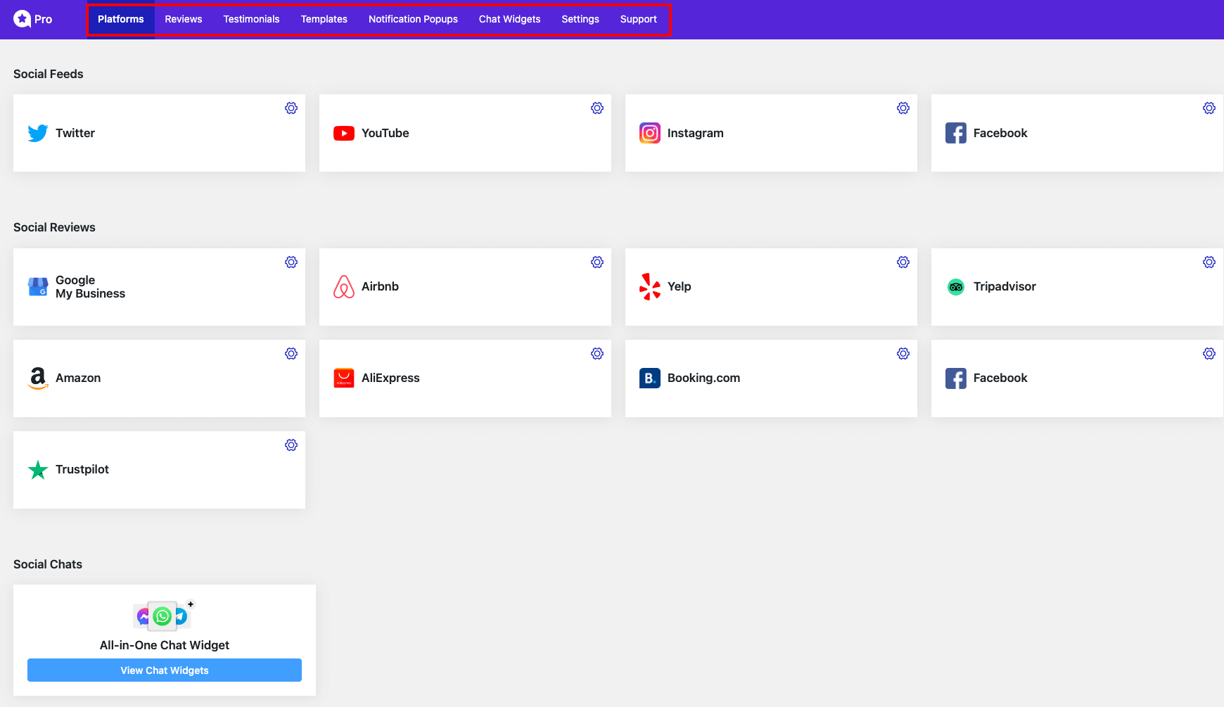 Getting started with the user interface