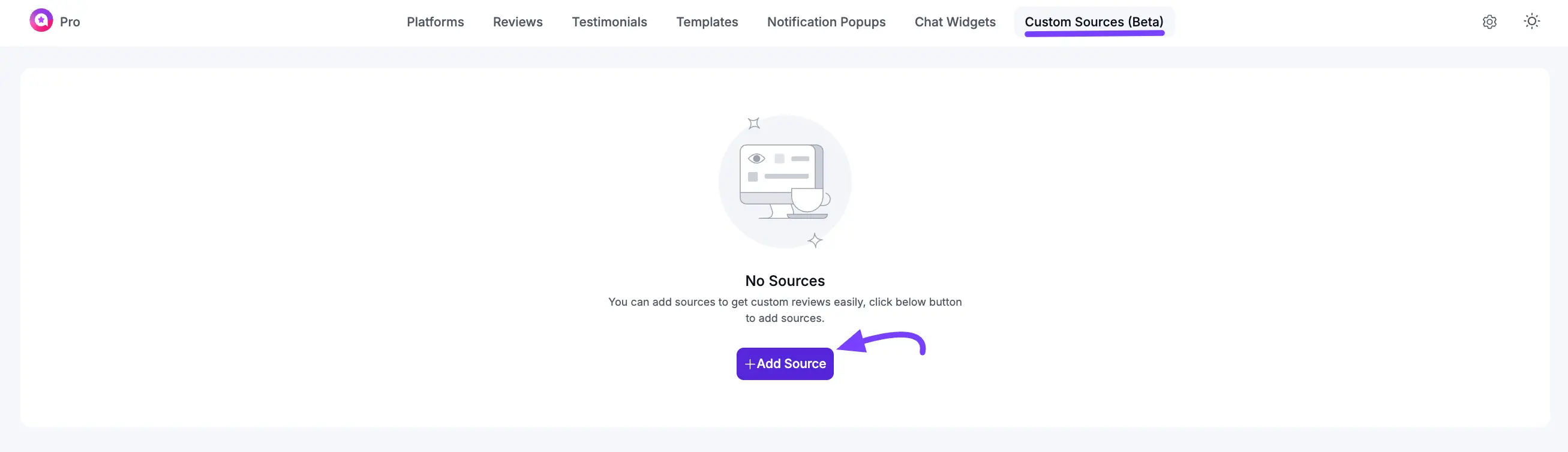 Adding a new Custom Source