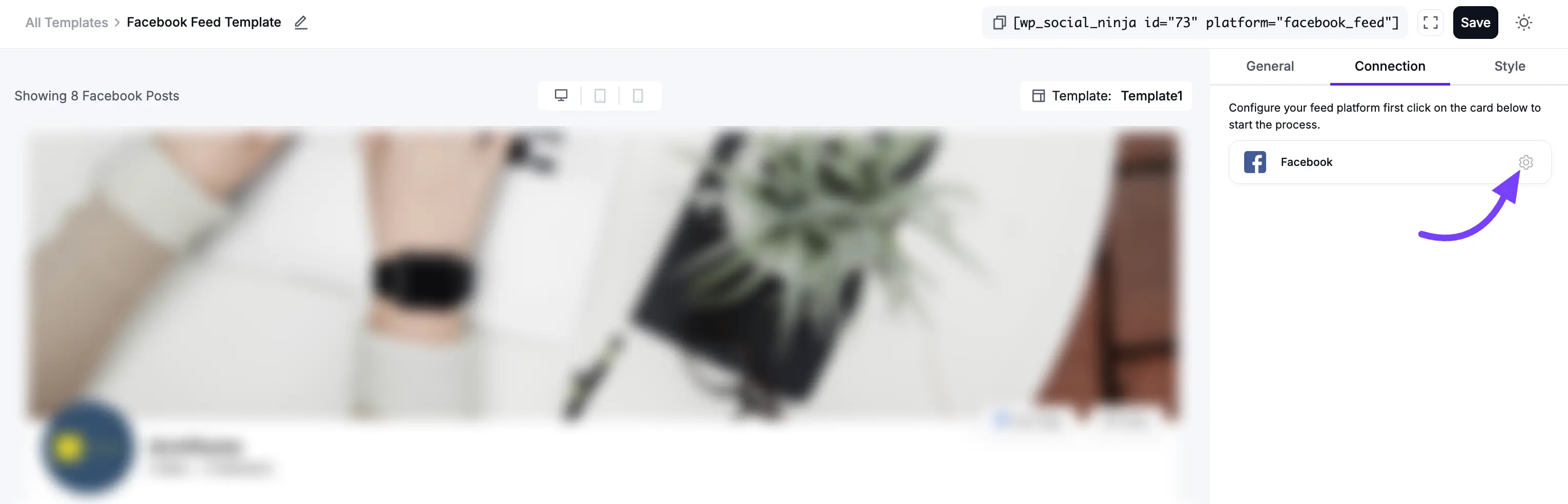 Facebook Template Styling