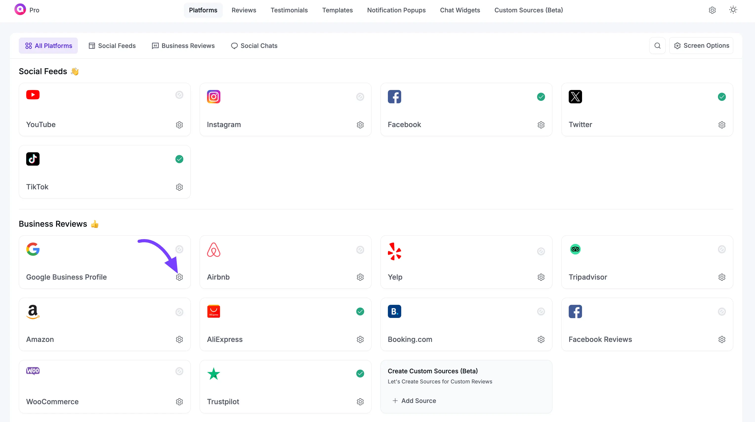 Social Reviews | Google