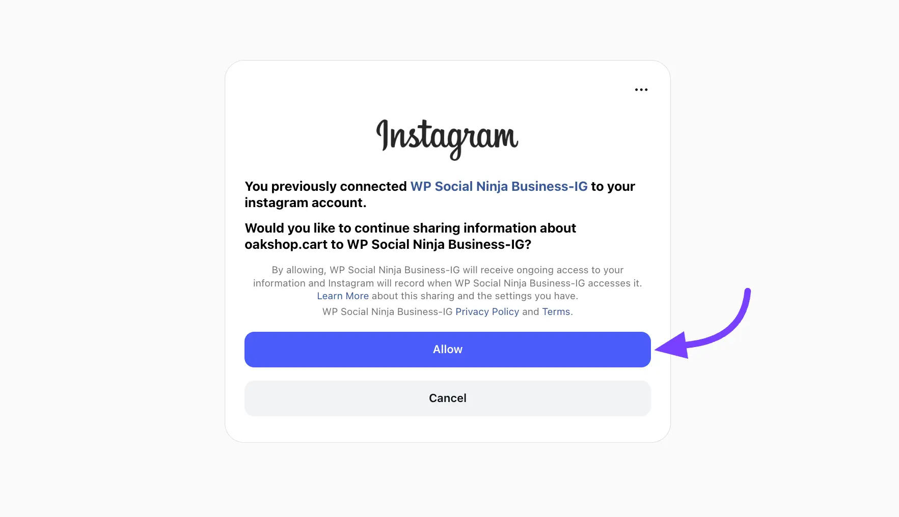 configure instagram 3