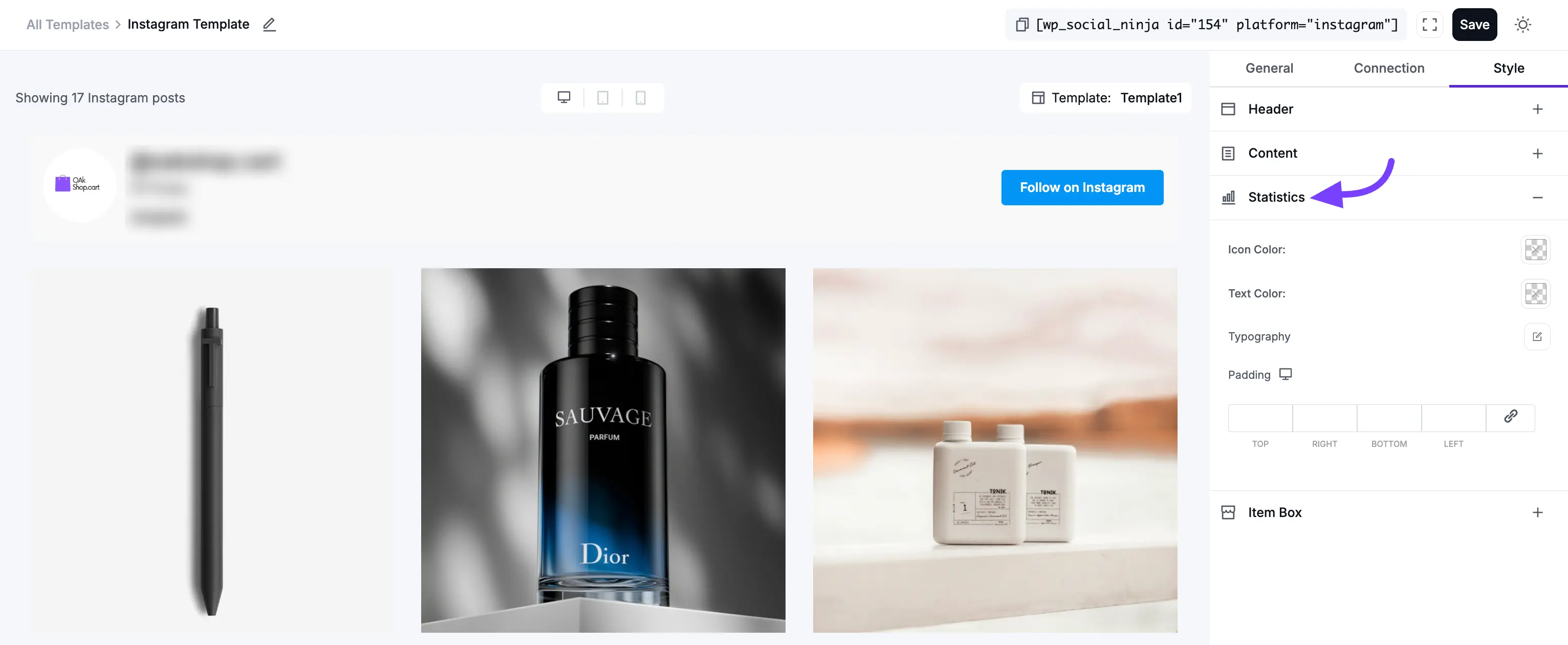 Instagram Styling & Connection