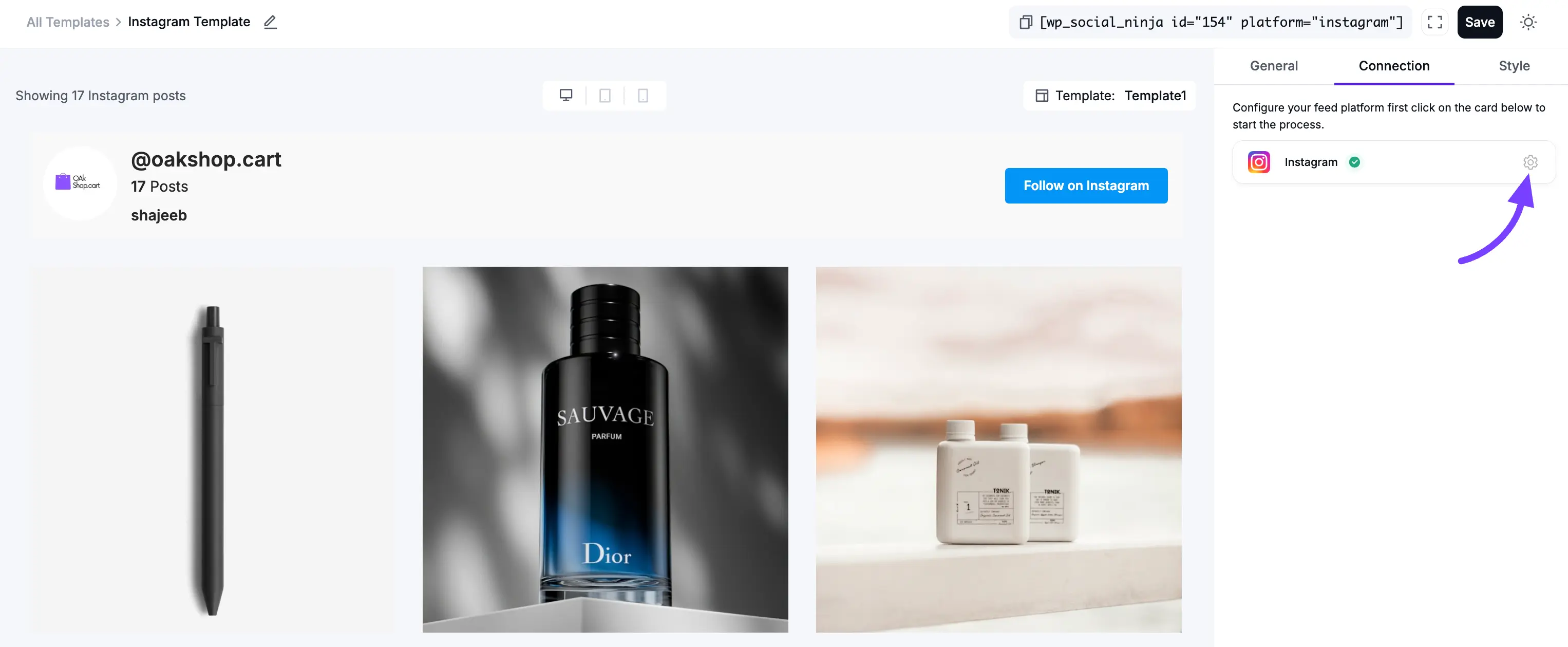Instagram Styling & Connection