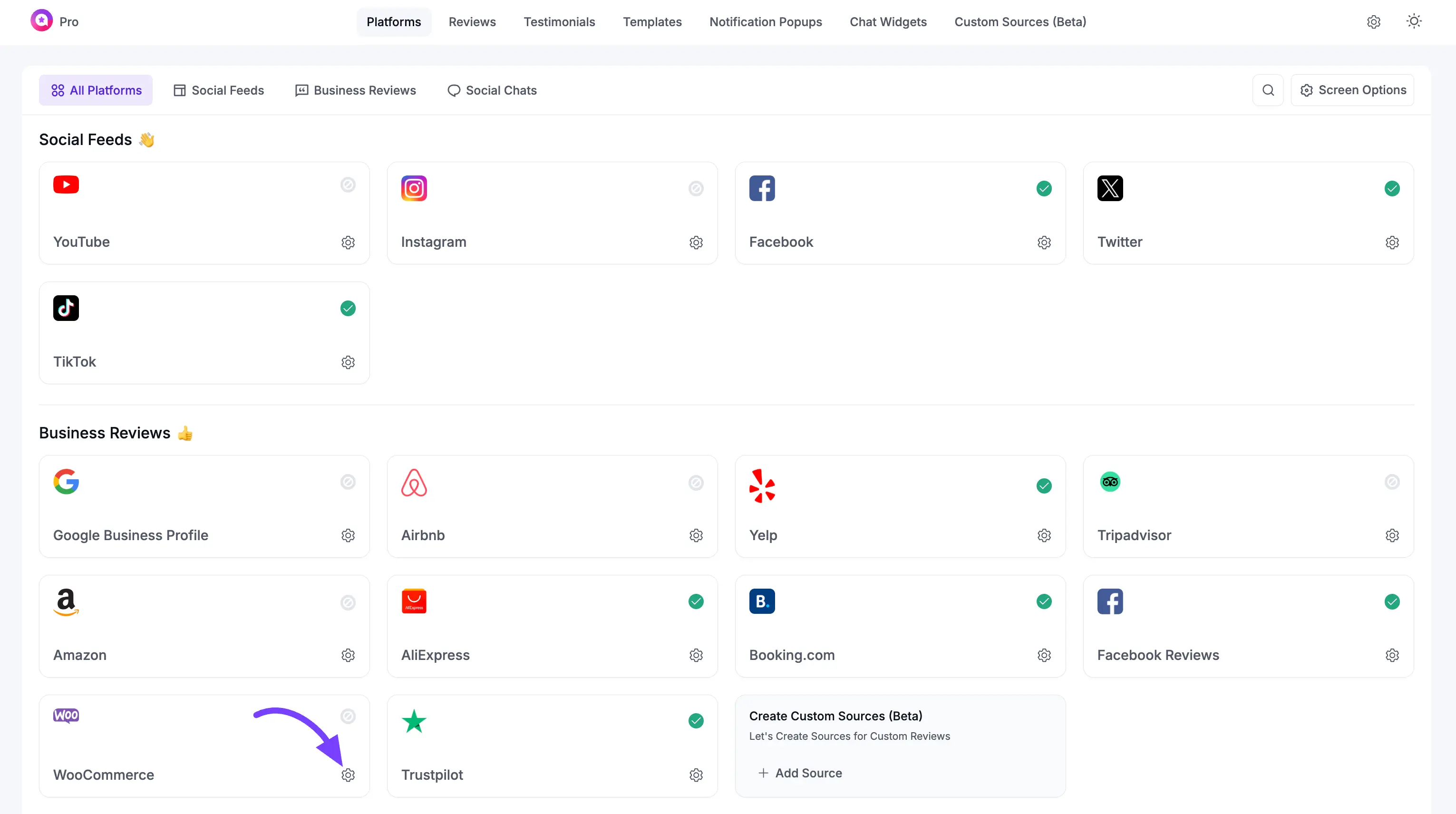 enable woocommerce review 1