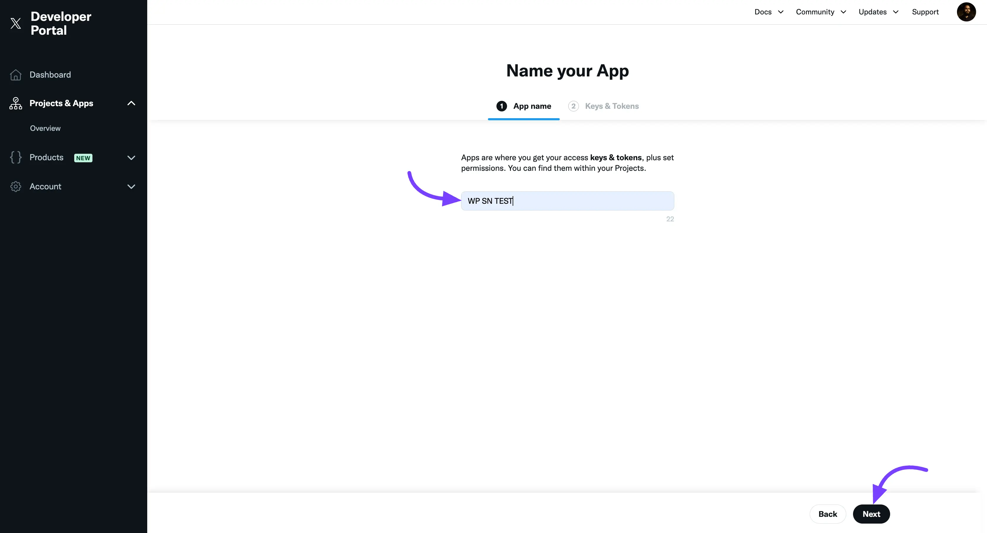 Twitter Configuration
