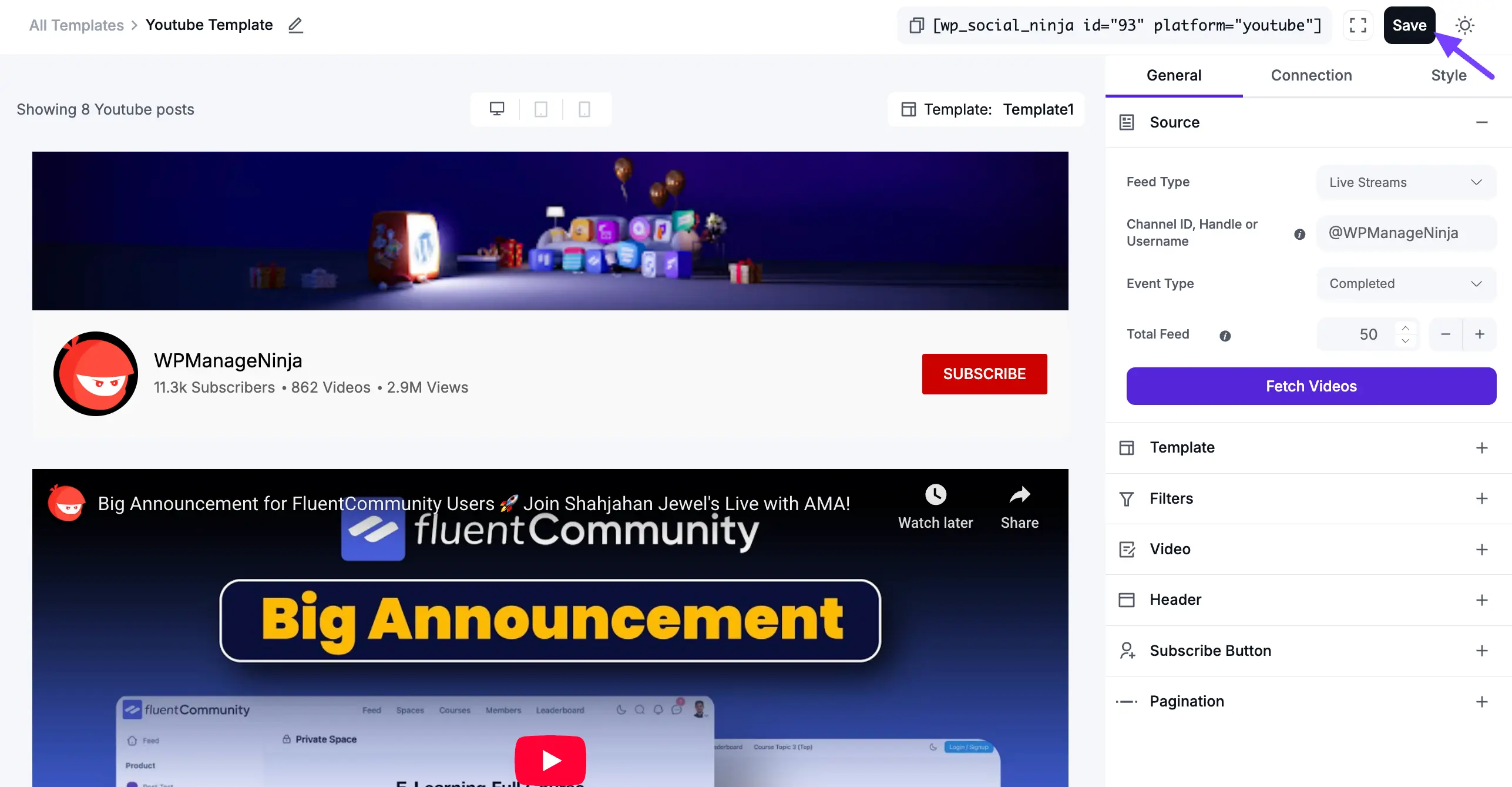 youtube live streams